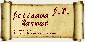 Jelisava Marmut vizit kartica